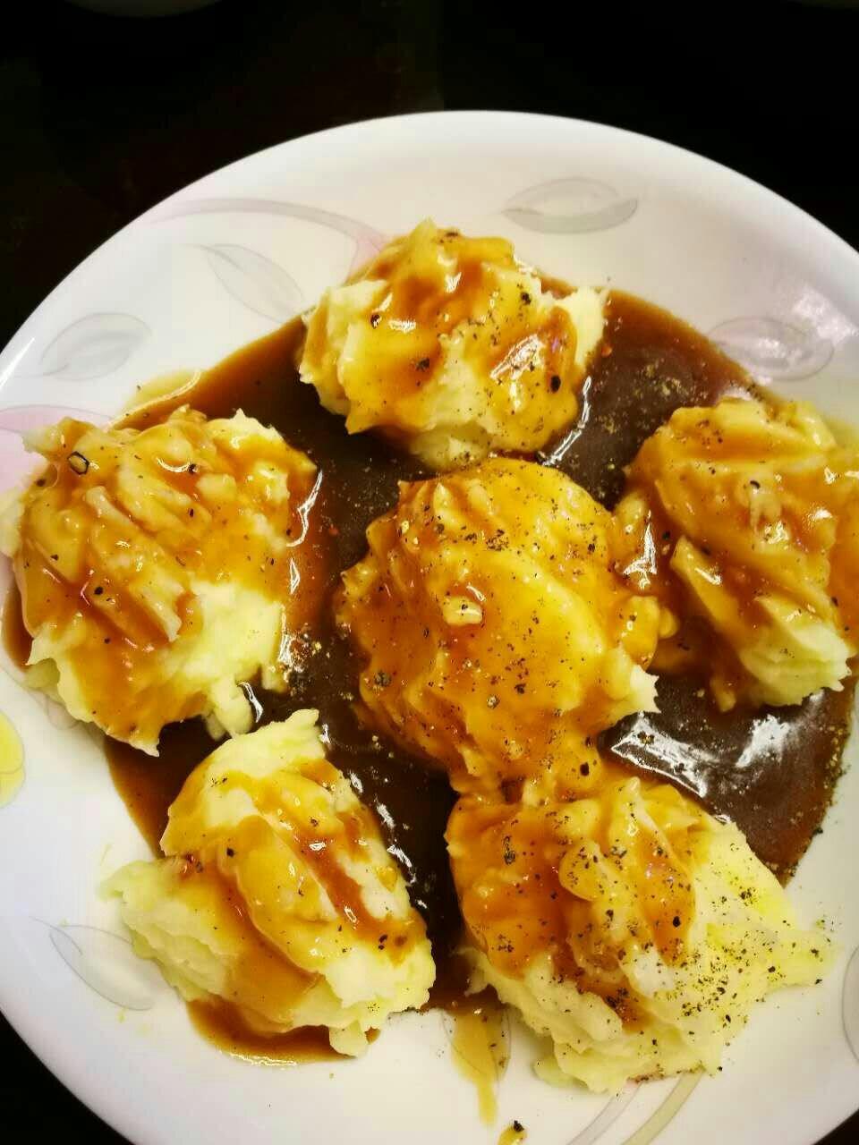 鸡汁土豆泥（完爆kfc）