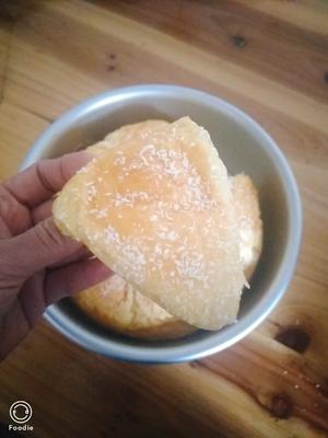 蜂蜜椰蓉蒸面包的做法 步骤17