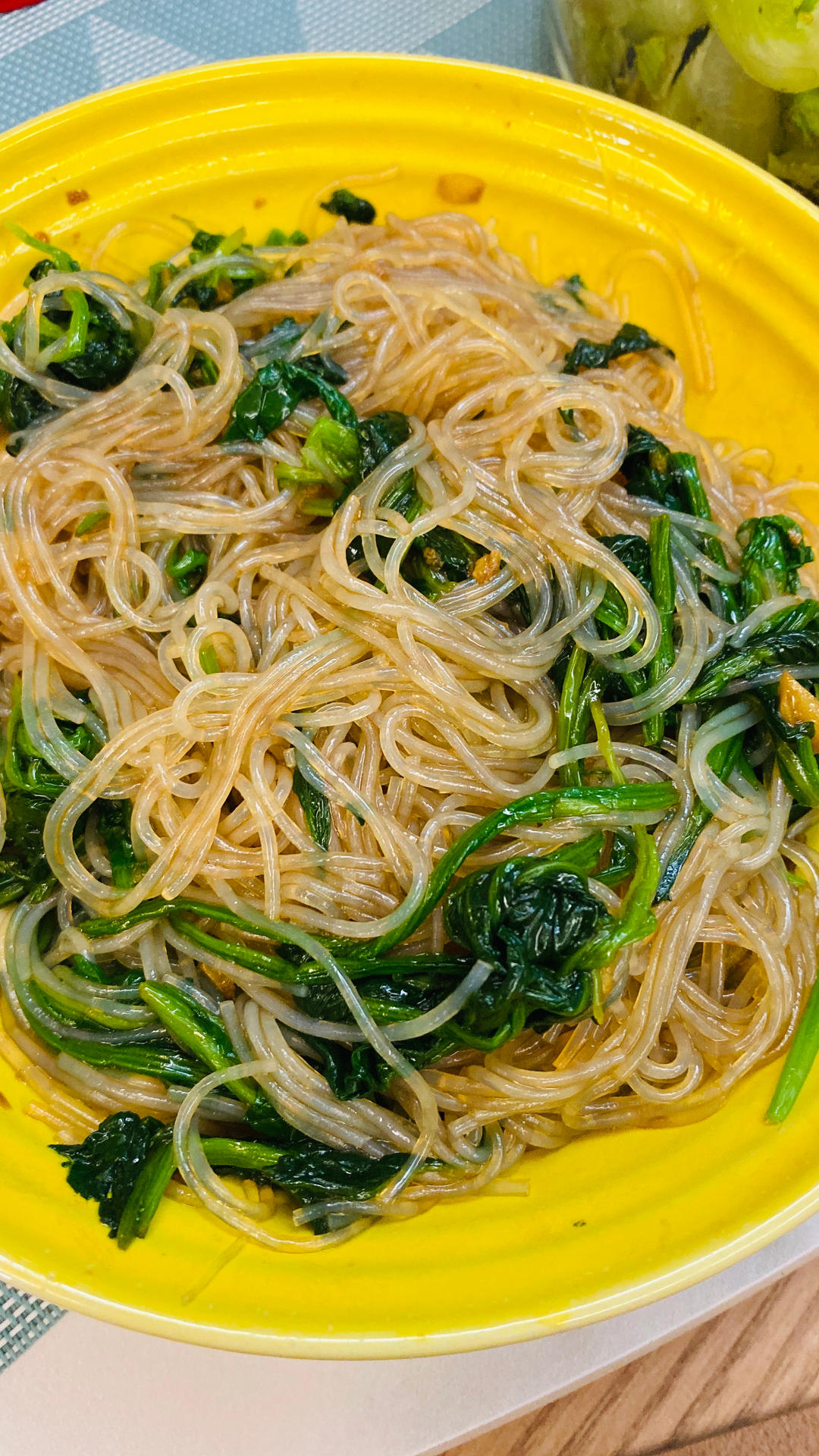 万能凉拌菜料汁（凉拌菠菜粉丝）