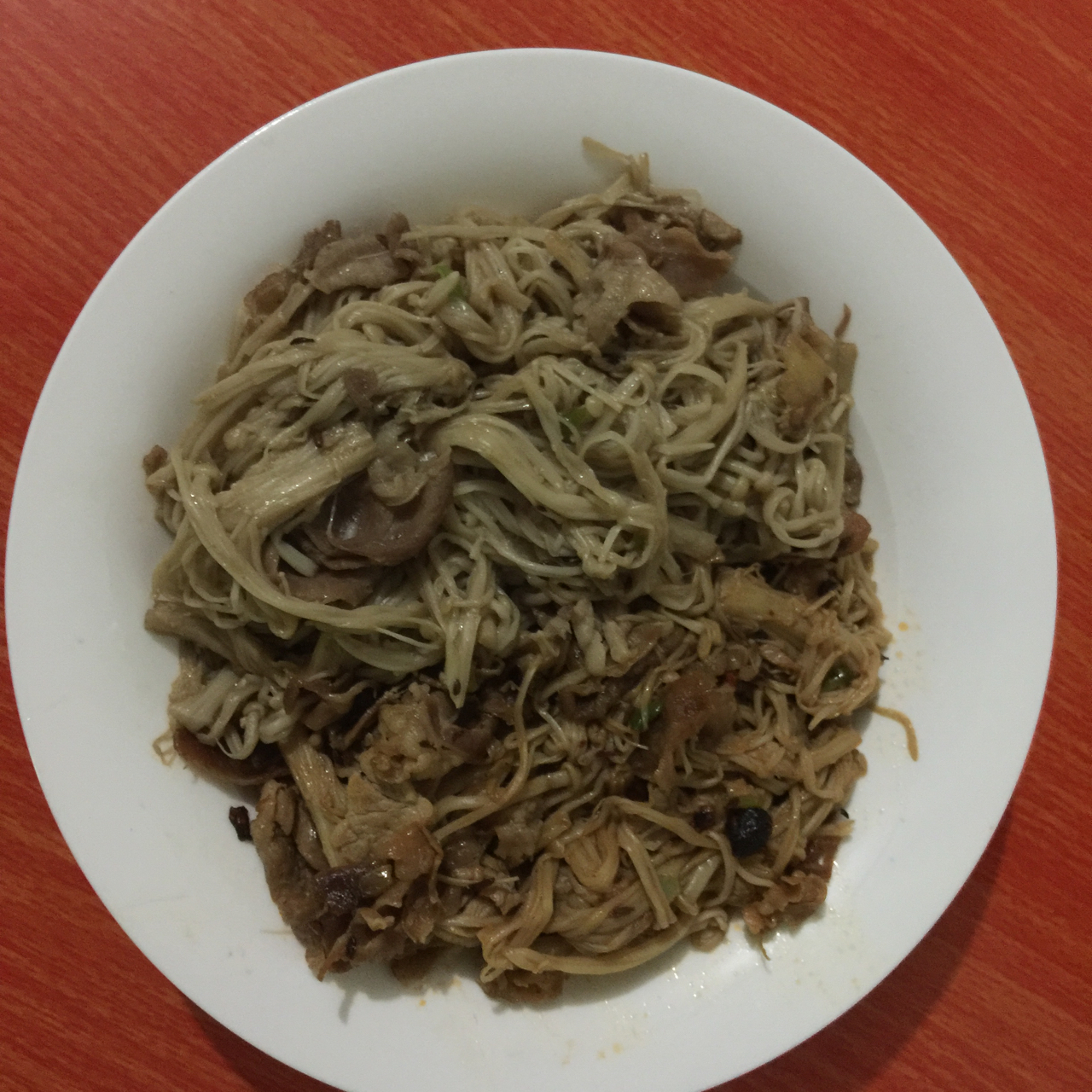 孜然金针菇