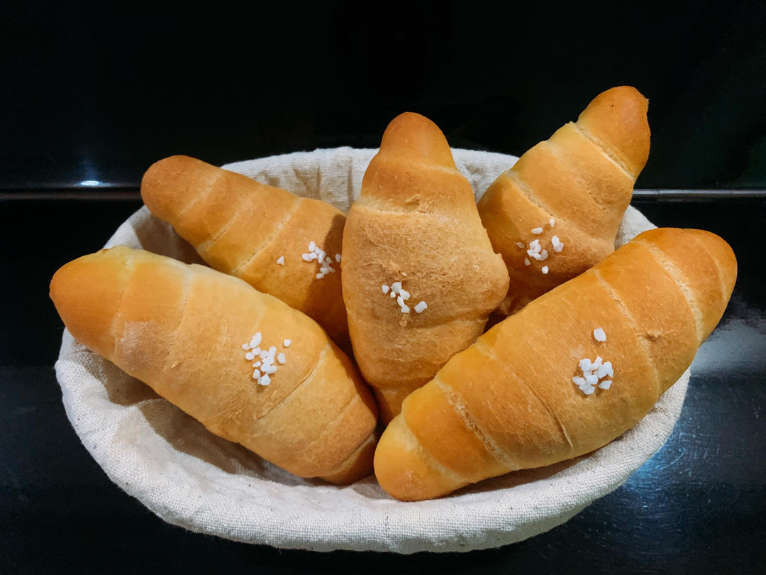 【视频食谱】错过一定后悔的日式盐面包