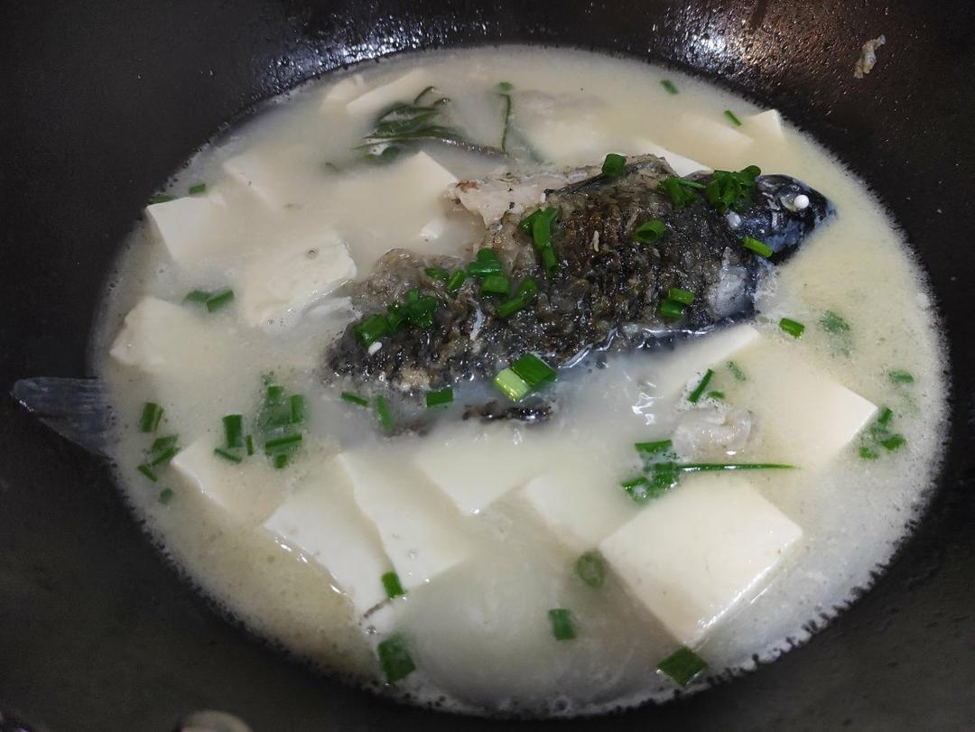 奶白鲫鱼豆腐汤|一条鱼最后的温柔