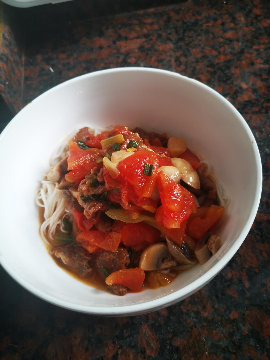 西红柿鸡蛋打卤面