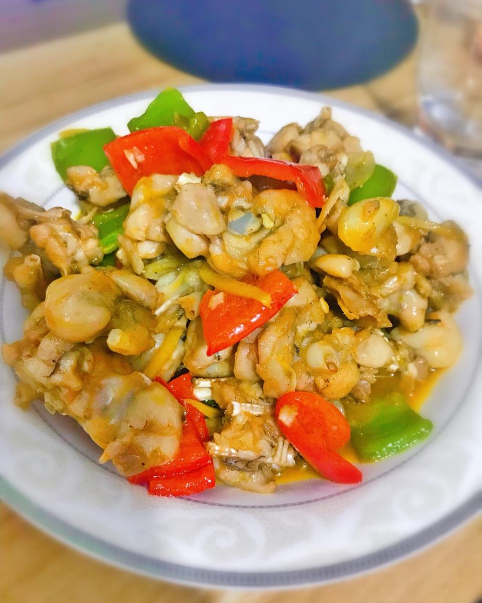 青椒炒牛蛙(哈灵面馆味道)