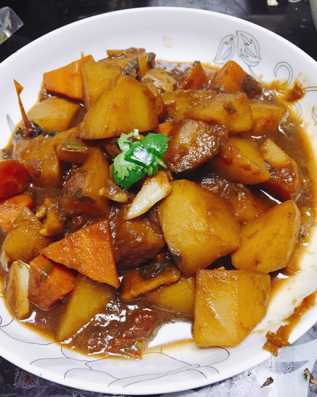 红烧土豆