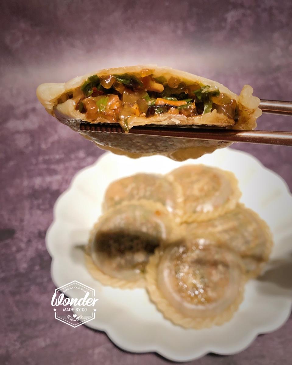 韭菜盒子（附锁边视频，超级详细版）