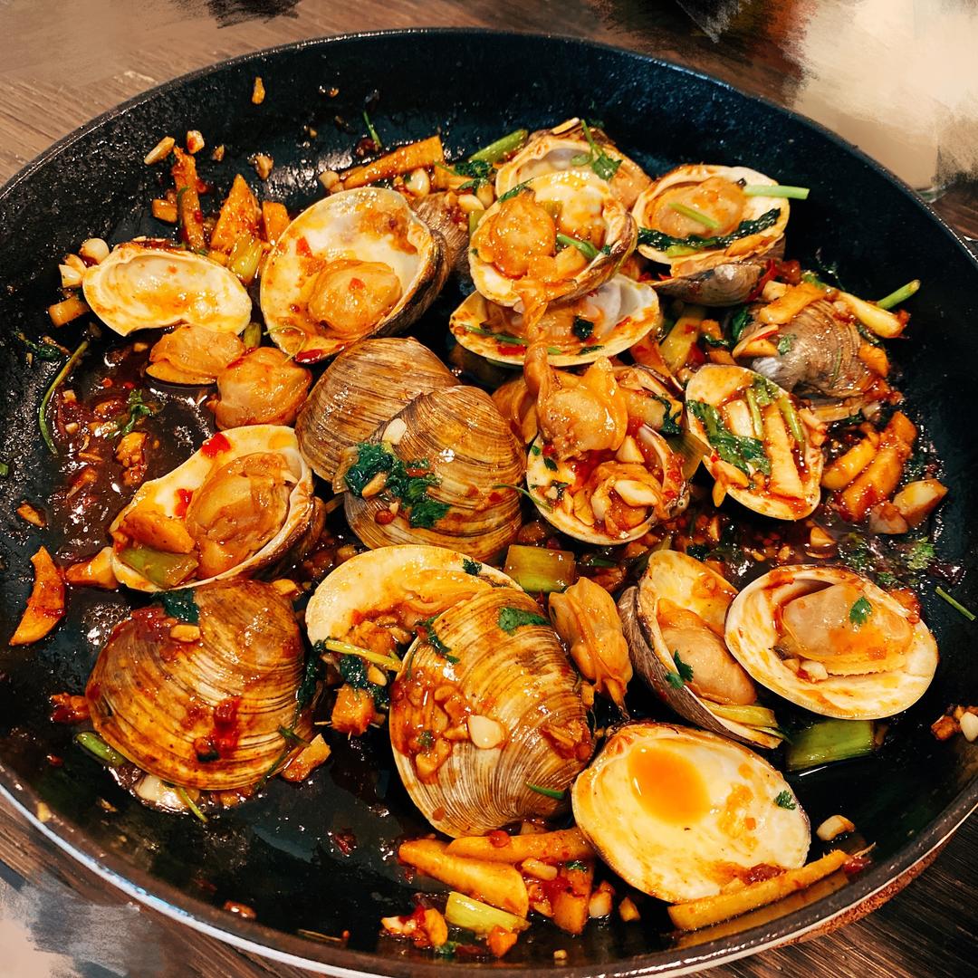 馋哭隔壁小朋友的炒蛤蜊