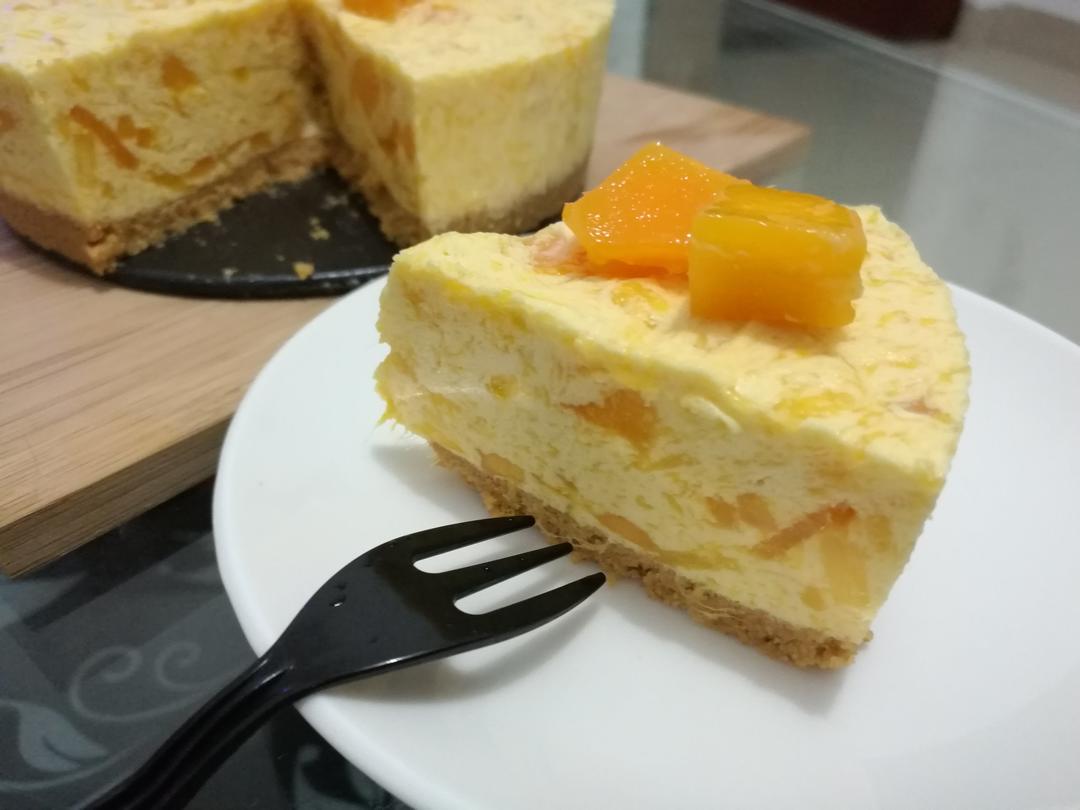 【视频】芒果慕斯（6寸） | 含镜面果胶配方