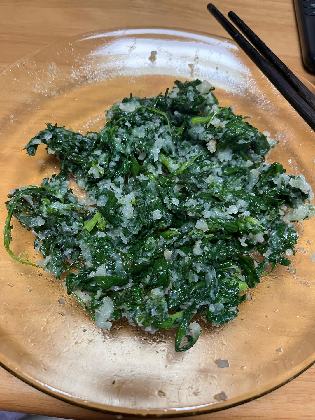 蒸茼蒿