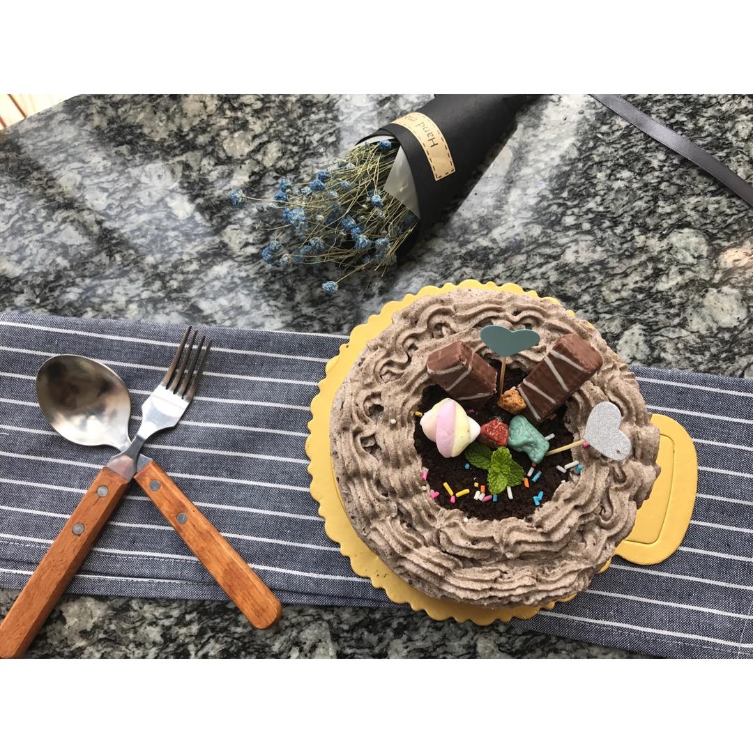 奥利奥咸奶油蛋糕（六寸）