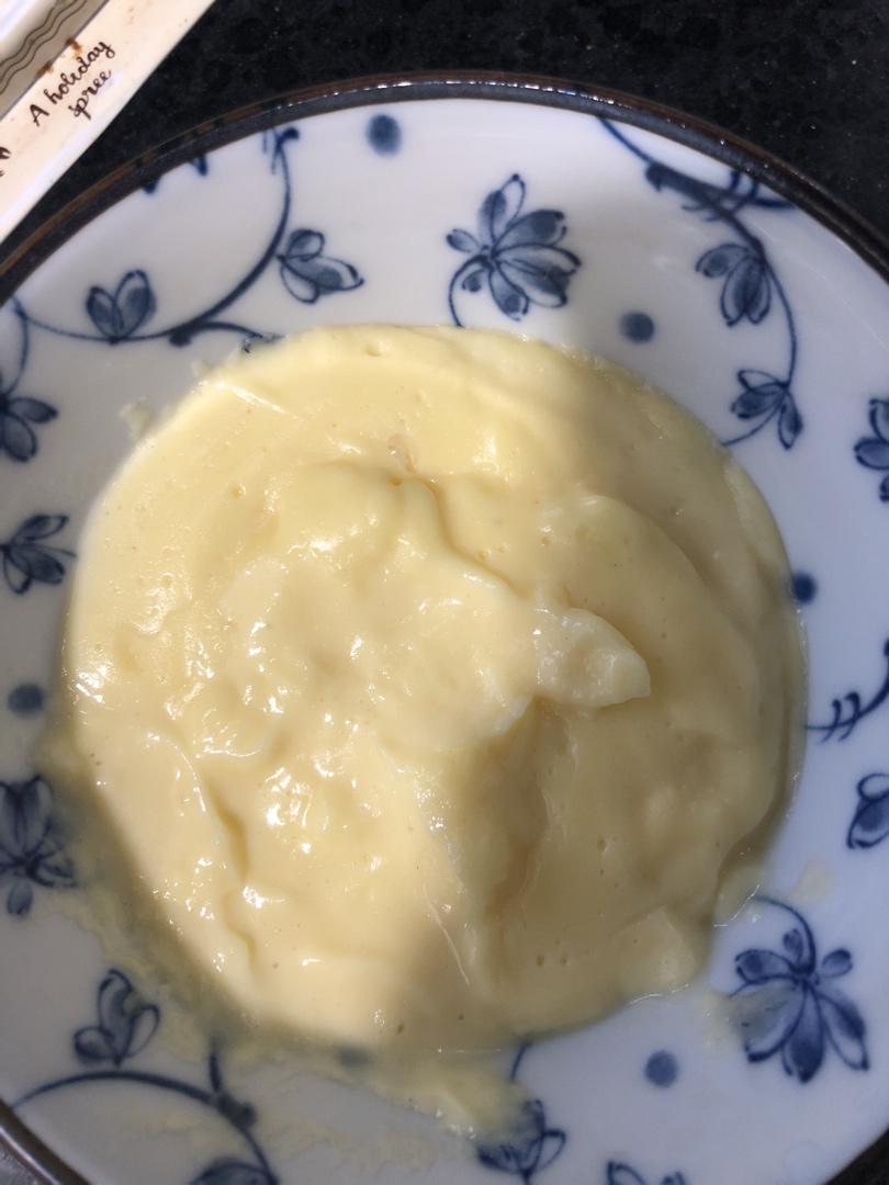 自制沙拉酱（熟蛋无油）