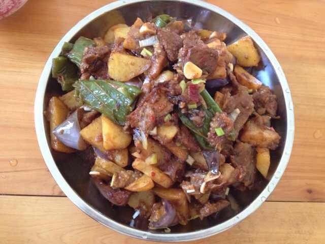 土豆烧茄子
