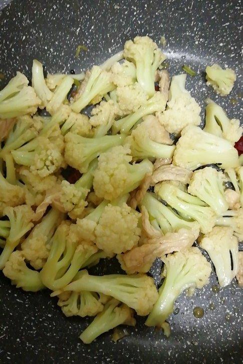 干锅有机花菜