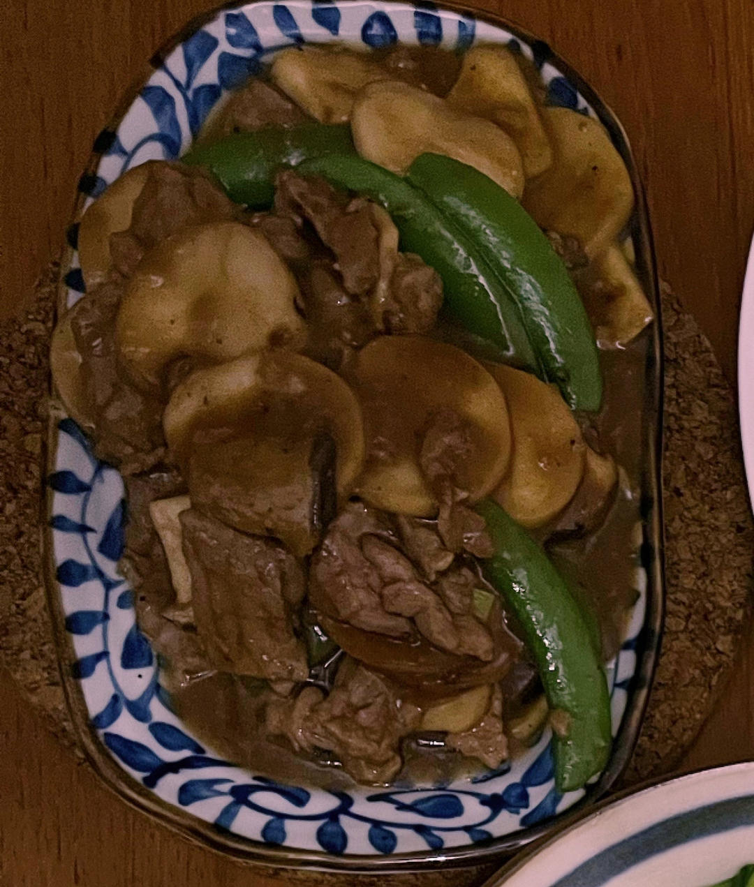 黑椒汁杏鲍菇炒牛肉