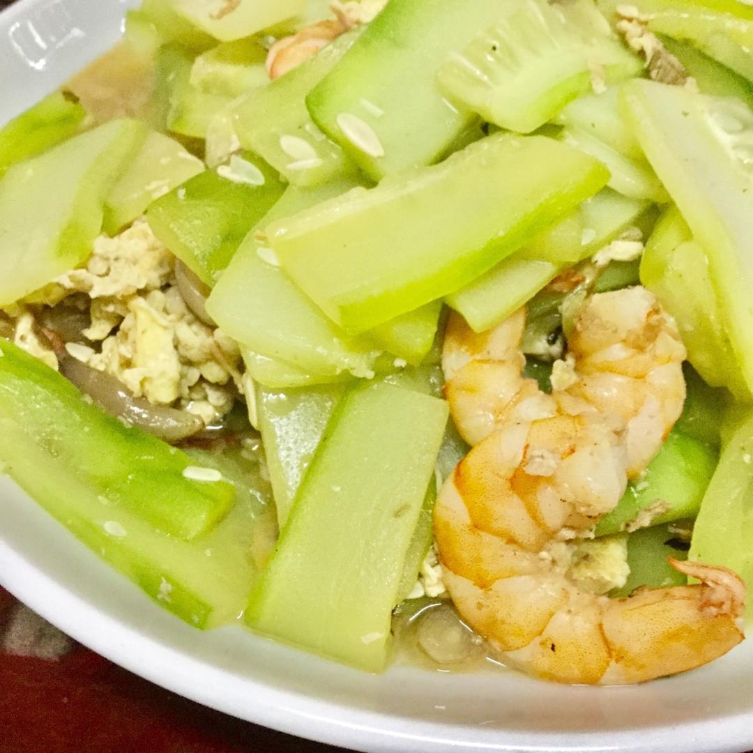 鲜抽黄瓜虾仁