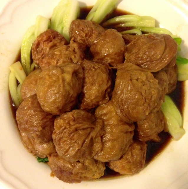 家乡味，肉酿面筋