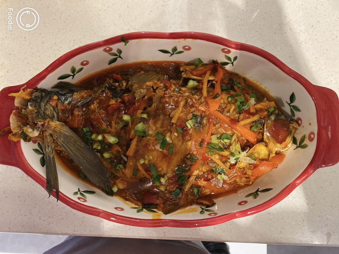 家常豆瓣鲫鱼