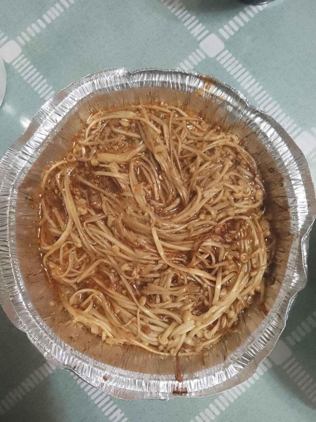 蒜蓉烤金针菇——烧烤风味我爱了！