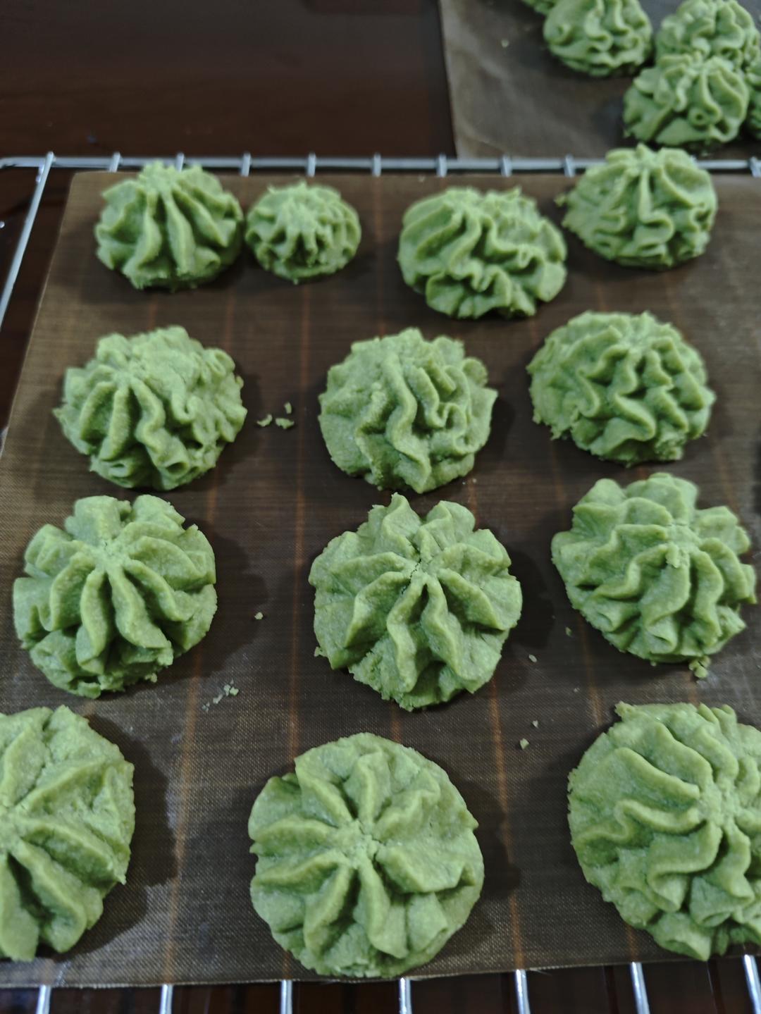 入口即化！抹茶云顶曲奇！复刻珍妮曲奇，详细教程，成功率大！