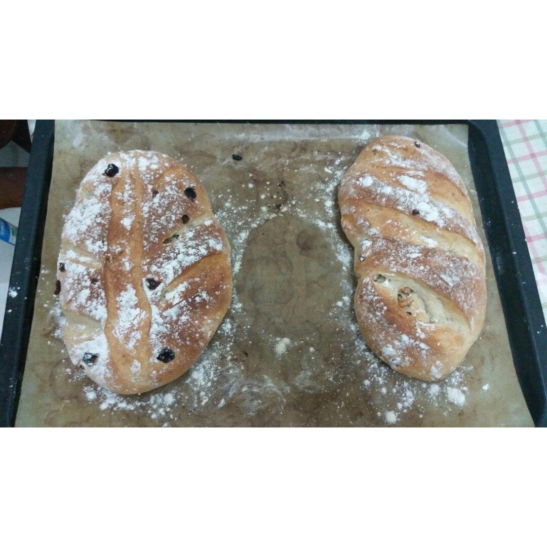 麦片核桃软欧包~汤种