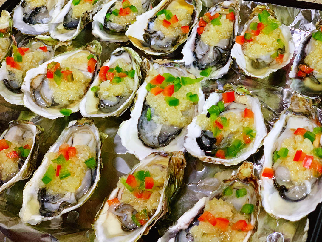 烤生蚝（烤箱版）已更新快速开生蚝的办法