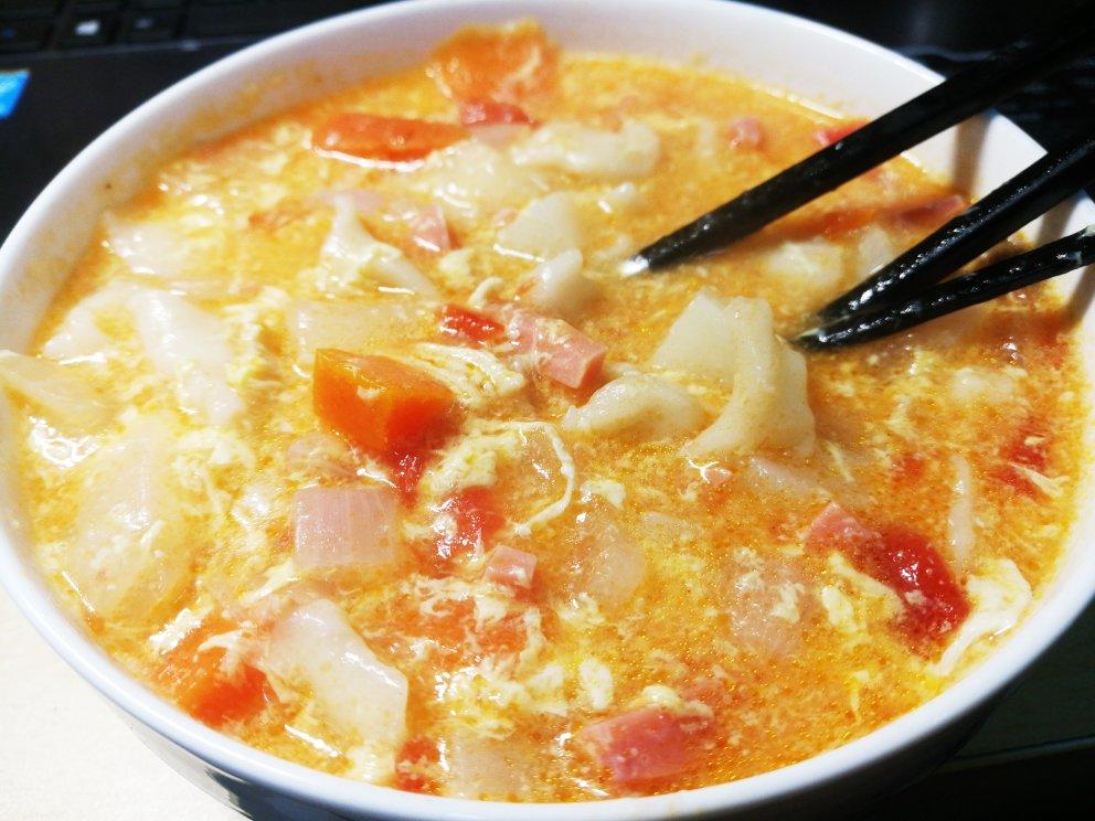 家常面疙瘩汤（视频菜谱）