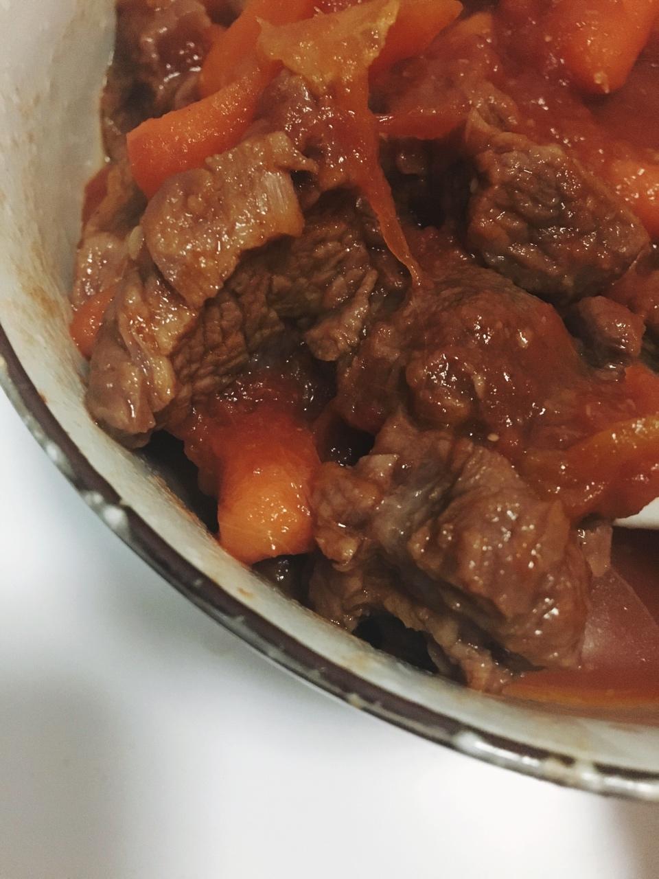 西红柿牛腩