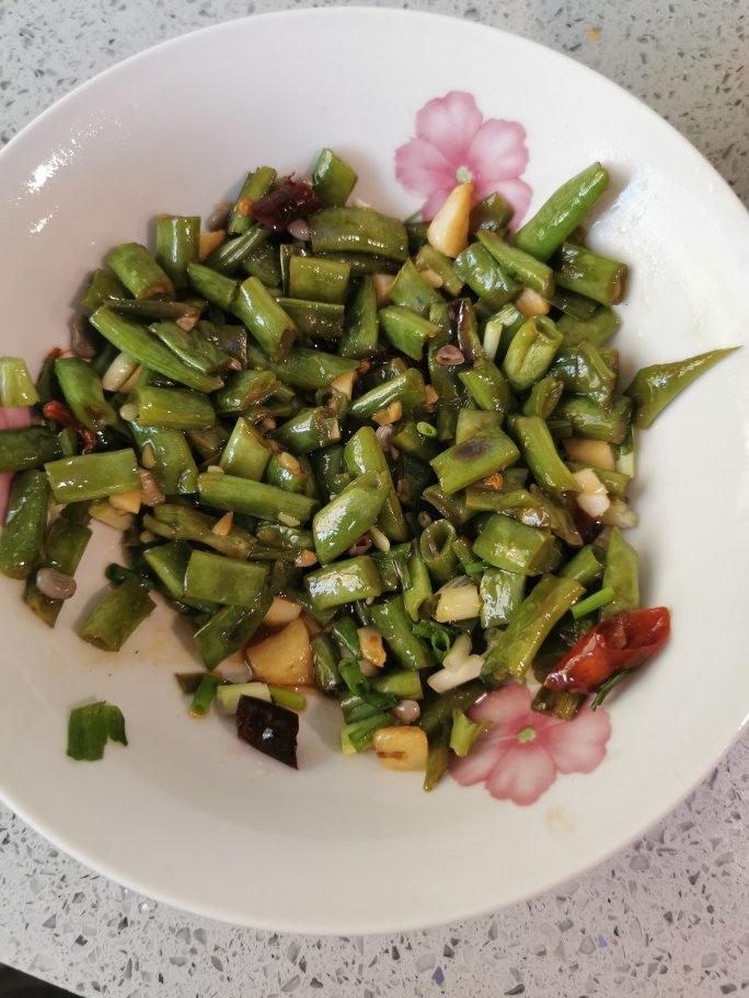 不油炸，素炒四季豆