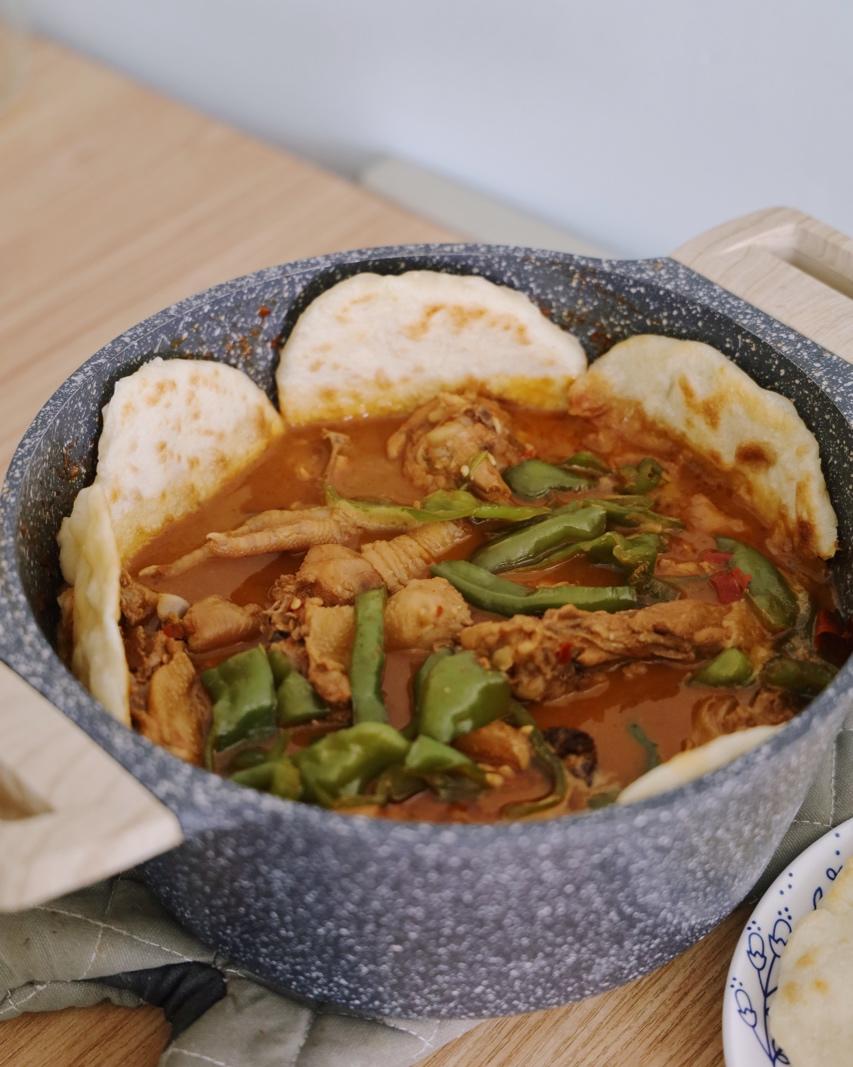 地锅鸡+自制红油【曼食慢语】