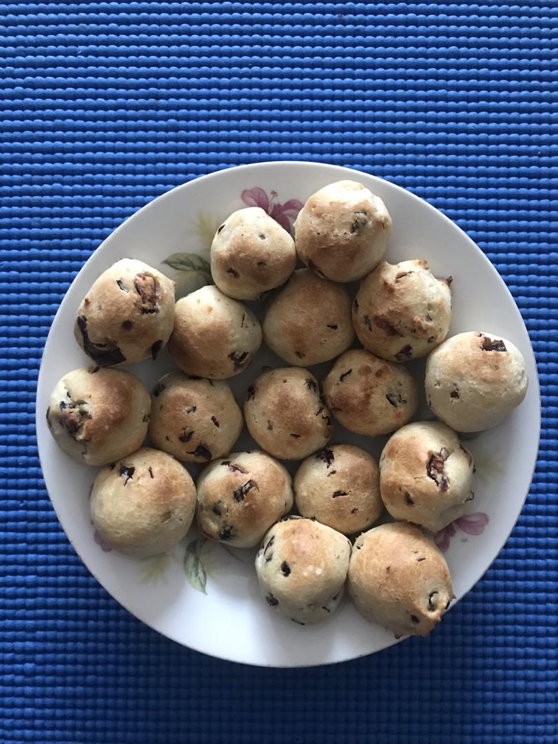 不用预拌粉的麻薯包