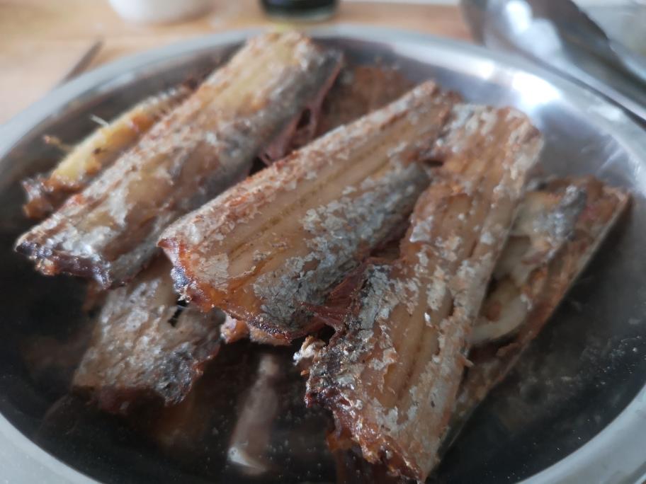 椒盐烤带鱼（烤箱烹饪，免去粘锅烦恼）的做法