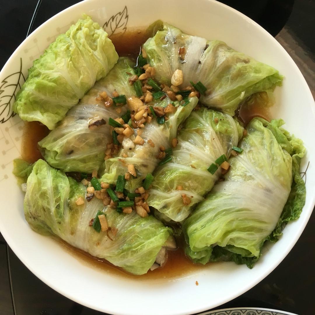 肉酿白菜卷