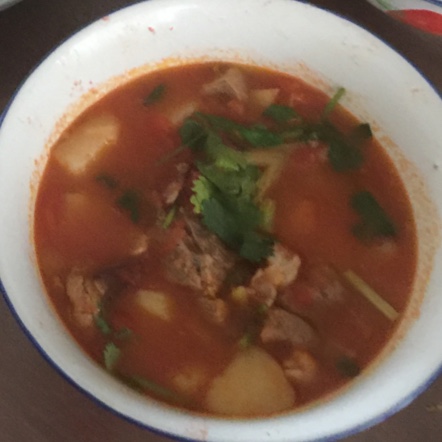 西红柿炖牛腩