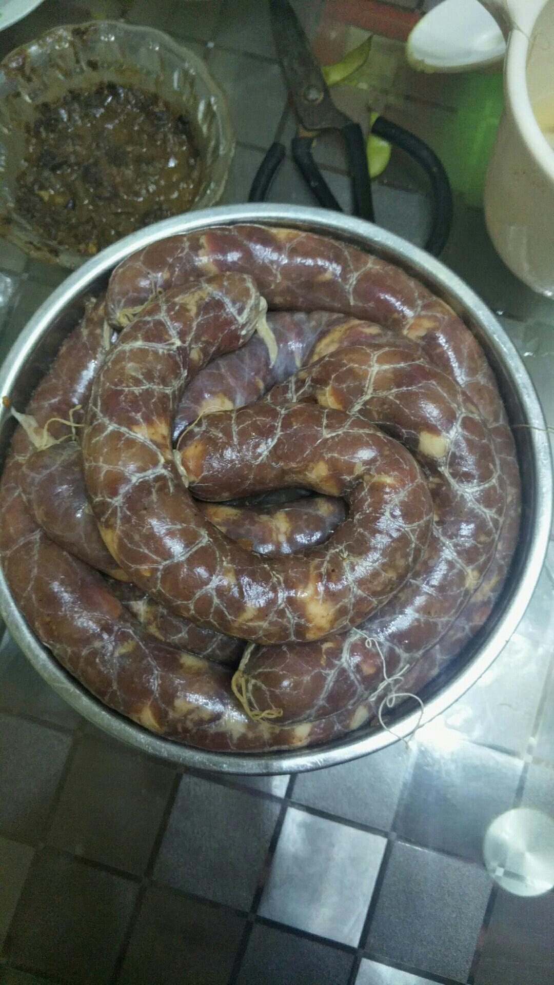 自制风干肠的做法