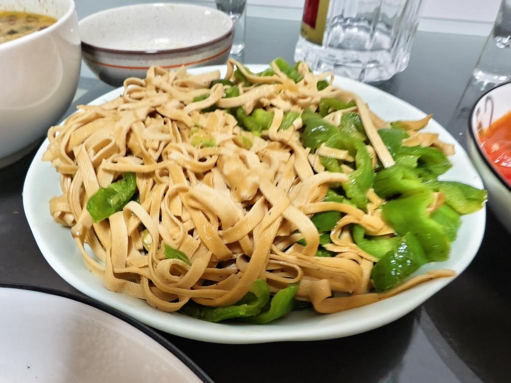 东北人最爱的国菜 尖椒干豆腐