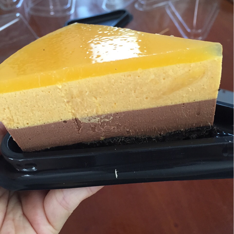 巧克力芒果慕斯