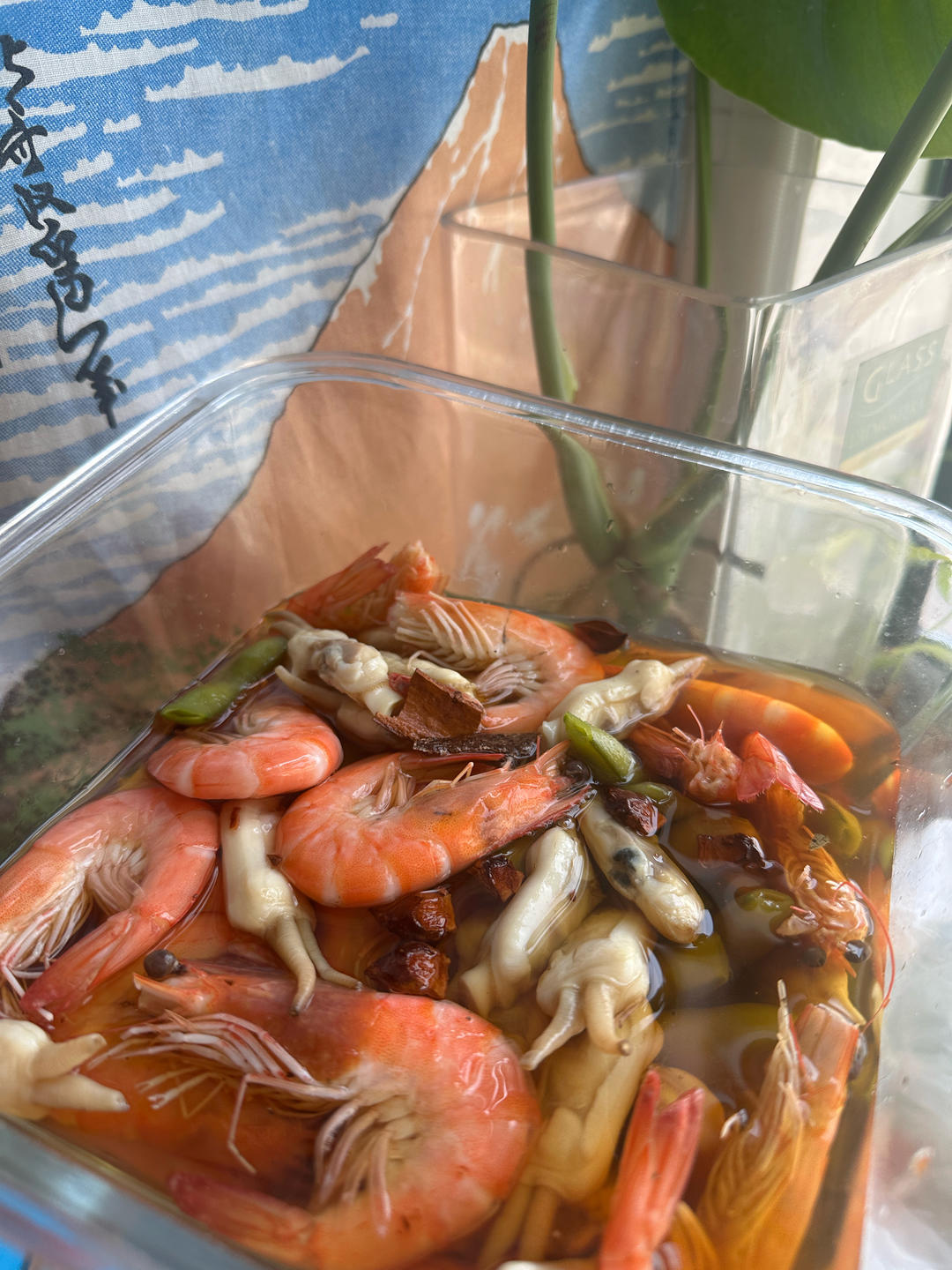 香糟一切：香糟虾+香糟鹅掌鸭信+香糟花毛【曼食慢语】