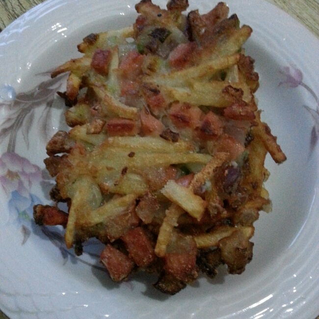 土豆洋葱煎饼