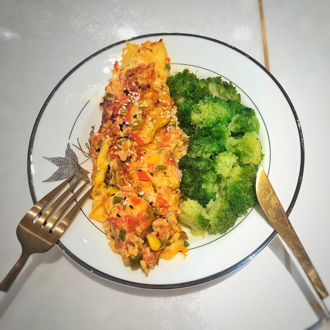 和希尔顿早餐相媲美的Omelet！秘诀是…的做法 步骤11