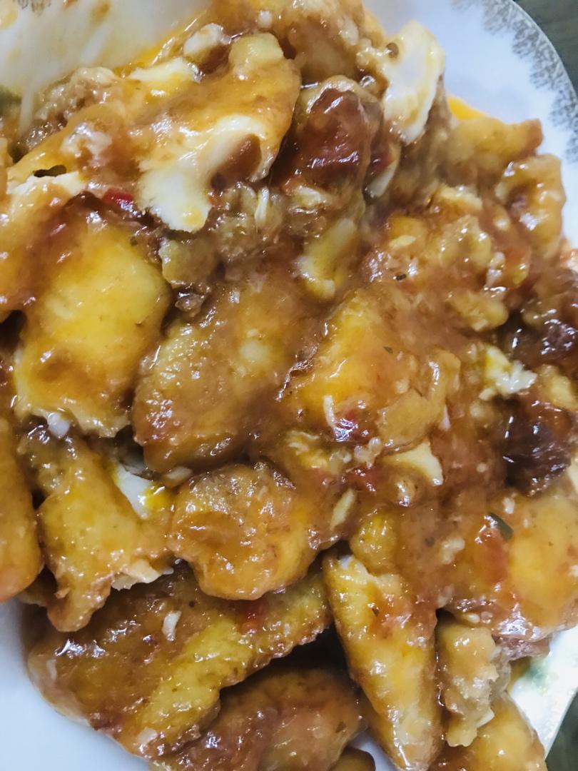 茄汁脆鱼柳