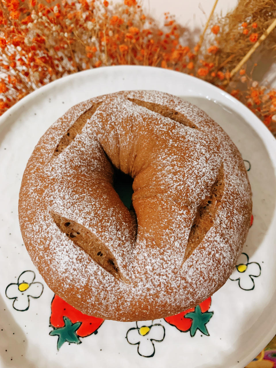 巧克力全麦软欧包