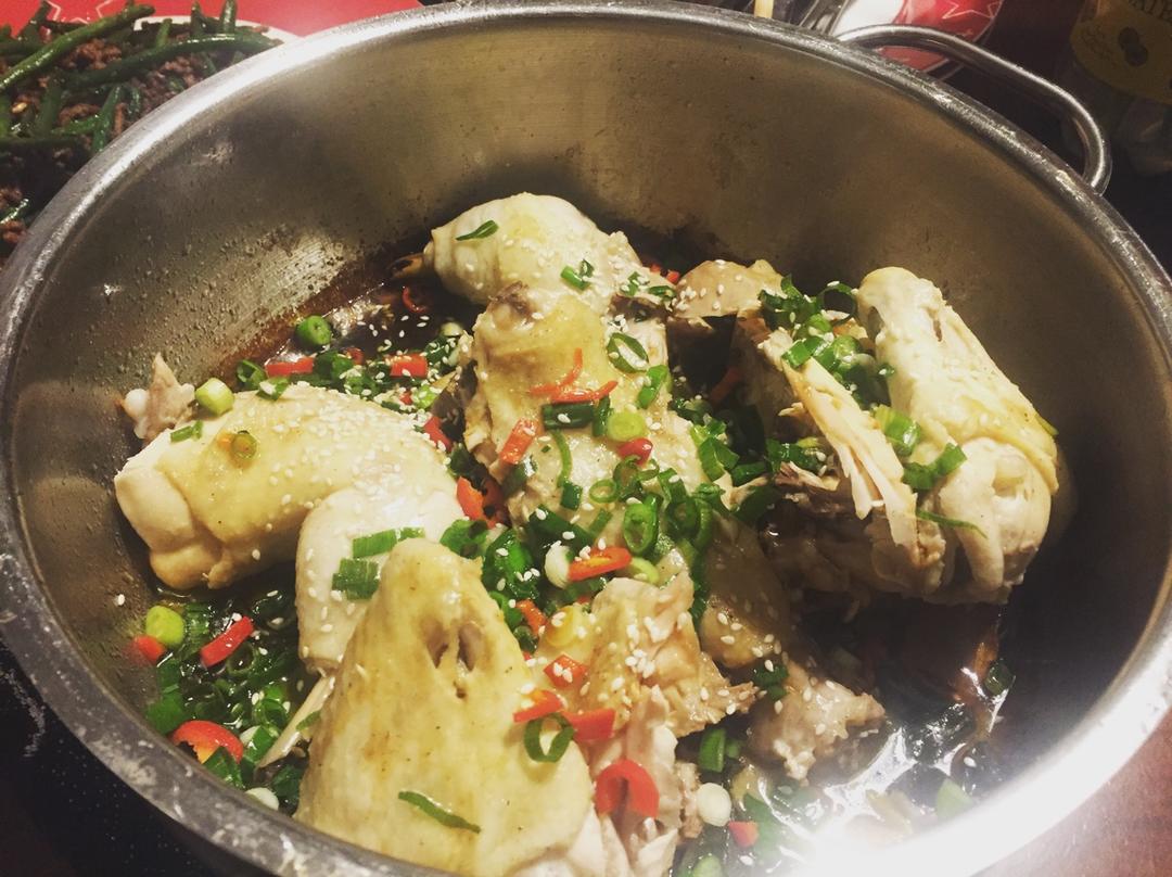 无水葱油鸡｜美食台