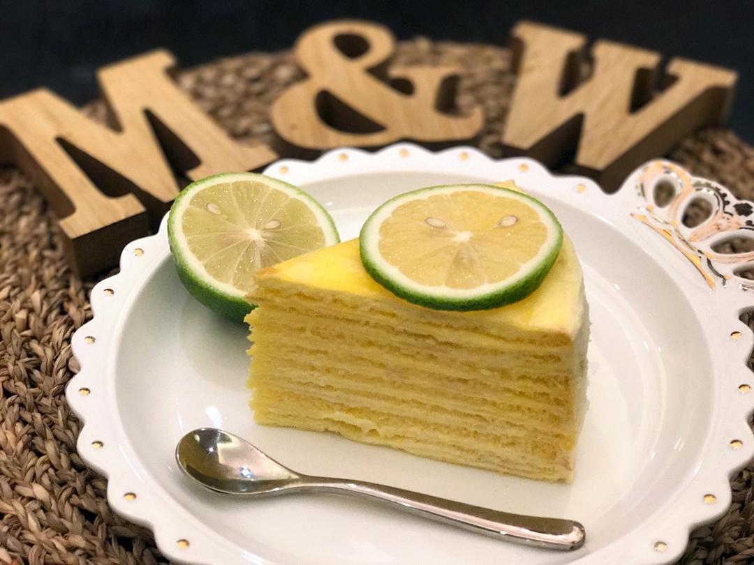 alisa点点做的榴莲千层蛋糕