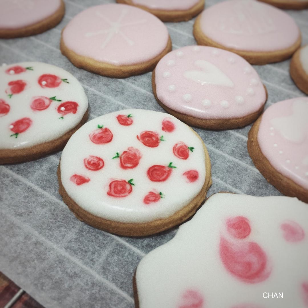 糖霜饼干系列1:省时省力又平整的糖霜饼干底