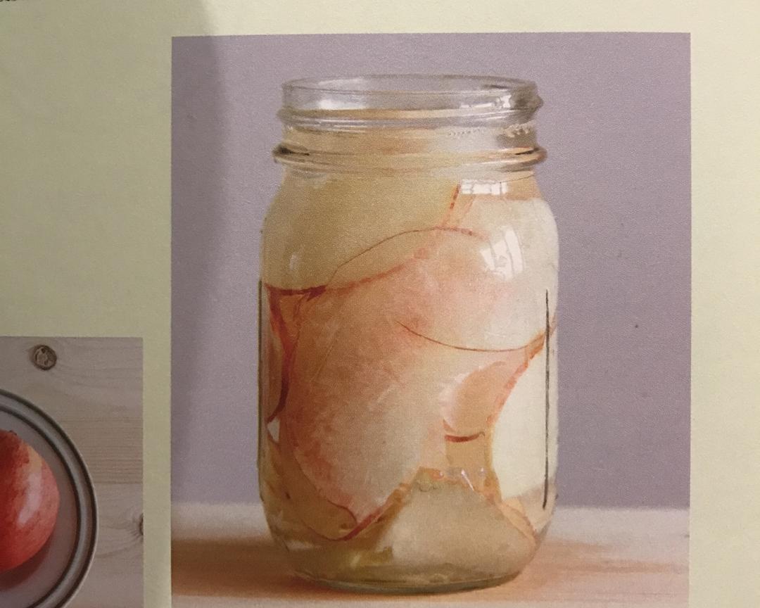 减脂饮料-苹果桃子水的做法