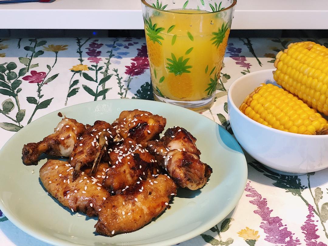 电饭锅蜜汁鸡翅