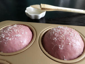 紫薯椰蓉小餐包的做法 步骤11