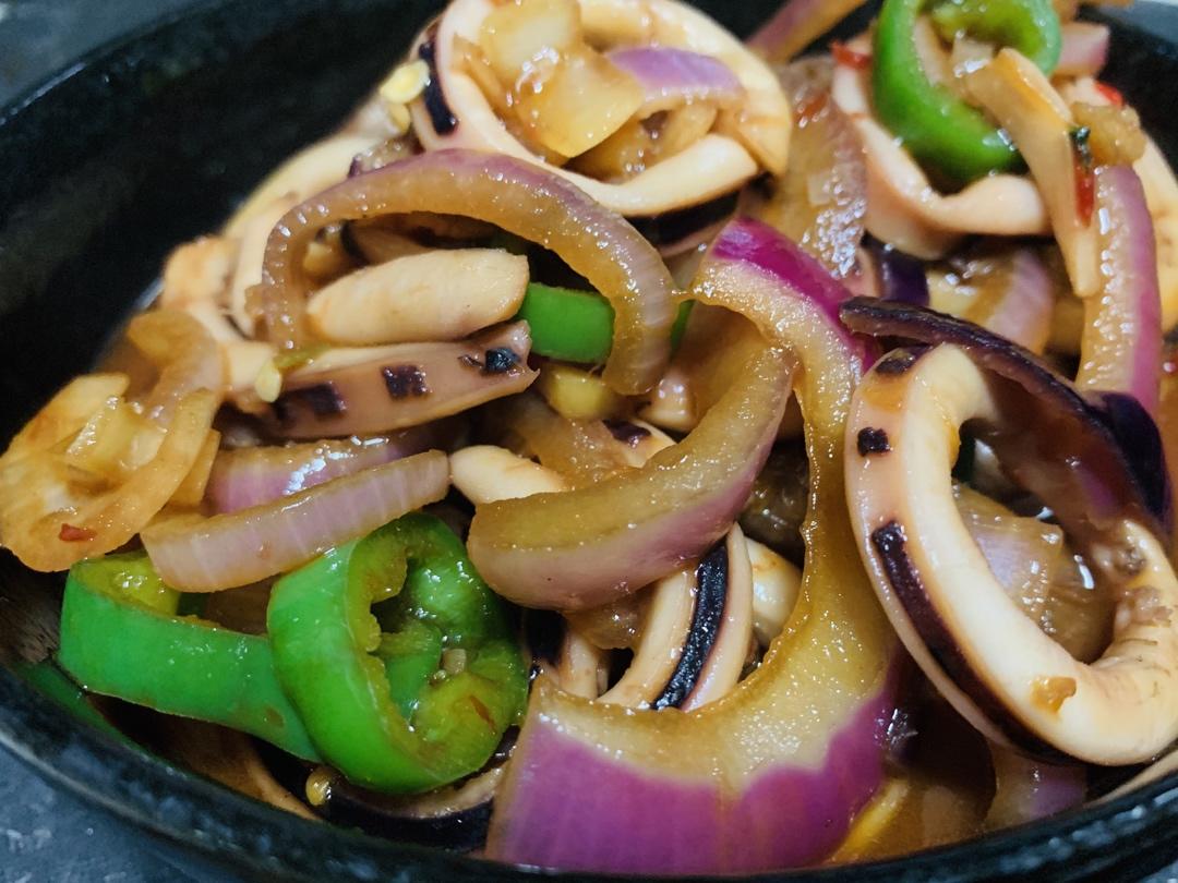 sugar164做的最好吃的酱爆鱿鱼圈