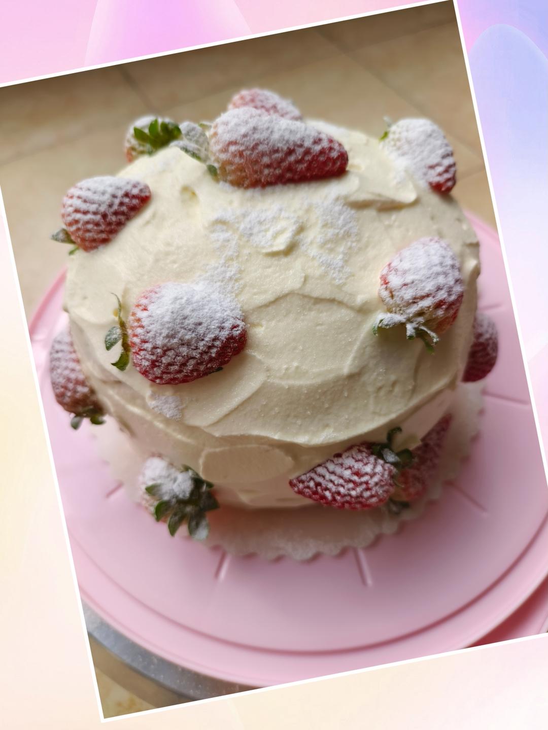 草莓🍓炸弹蛋糕