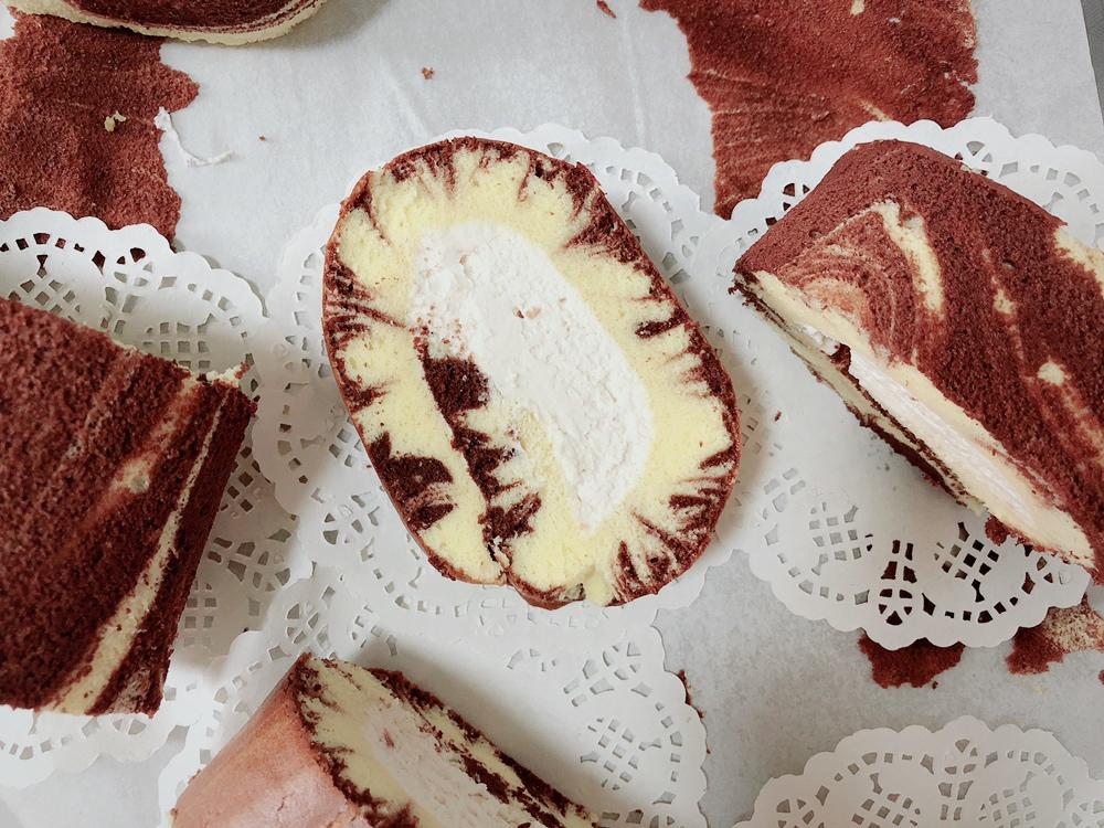 黑旋风蛋糕卷---双色变式超好看【又名风火轮儿~】17.3.10修订